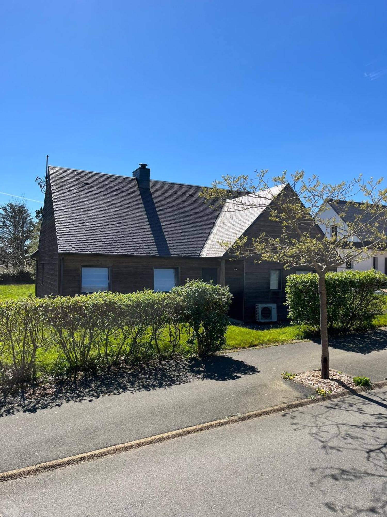 Belle Maison En Bois Perros - La Lande Exterior foto